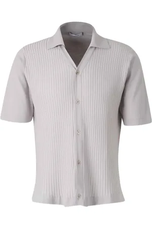 Cruciani Ribbed polo cardigan