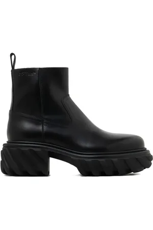 OFF-WHITE Exploration Motor leather boots