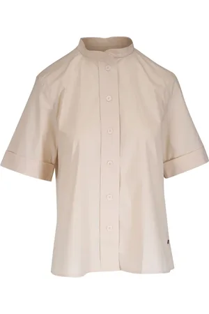Bogner Band-collar short-sleeve shirt