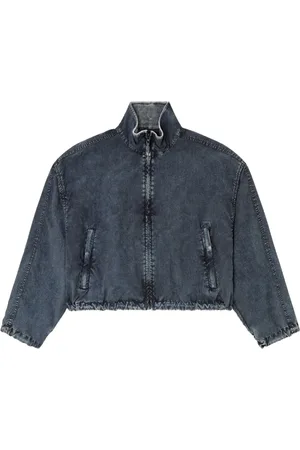 Diesel G-Leam-R1 cropped denim jacket