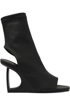 vic matiè 100mm open-toe boots