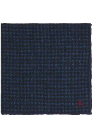 ISAIA Check-print scarf
