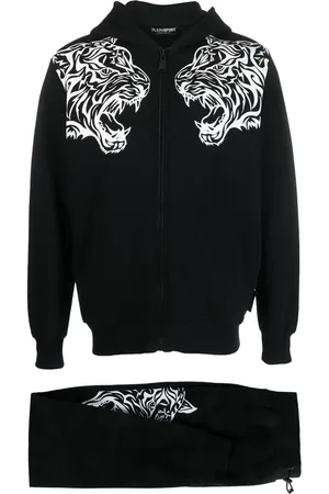 Philipp Plein Tiger-print track pants