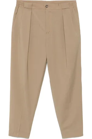 Manuel Ritz Logo-appliqu?? trousers