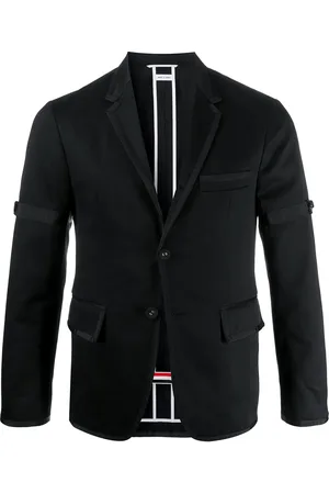 Thom Browne Unconstructed grosgrain armband sport coat