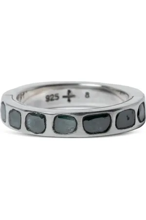 PARTS OF FOUR Sistema blue-diamond ring
