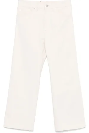 Jil Sander Logo-patch jeans