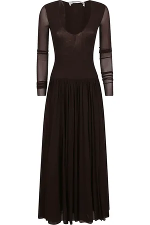 Serafini Long-sleeve maxi dress
