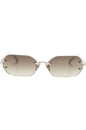 Linda Farrow Magali rimless sunglasses