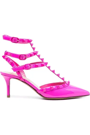 VALENTINO GARAVANI Rockstud patent-leather pumps