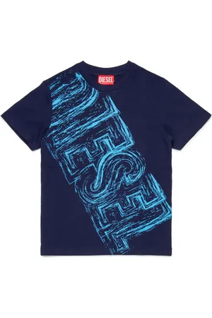 Diesel Faded logo-print t-shirt