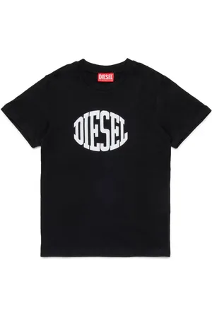 Diesel Curved logo-print t-shirt