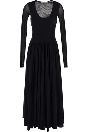 Serafini Pleat-detail midi dress