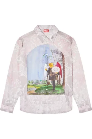 Diesel S-Simply-A-Ajfw graphic-printed shirt