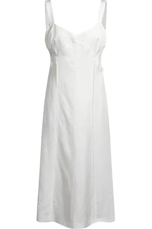 HUGO BOSS V-neck midi dress