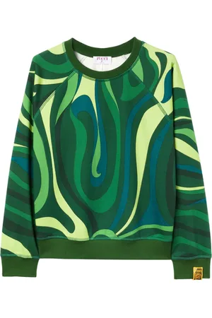 Puccini Marmo-print sweatshirt
