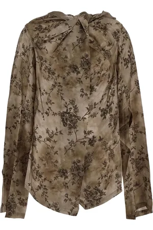 UMA WANG Floral-print shirt