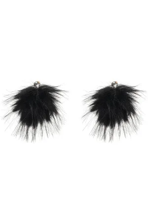 Simone Rocha Crystal pompom earrings