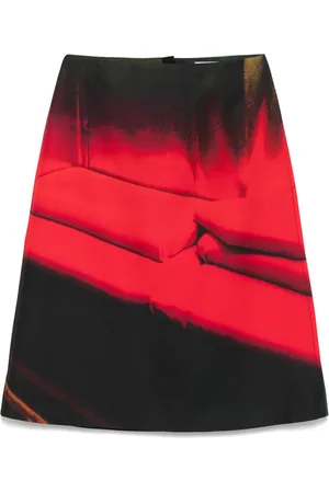 Jil Sander Printed midi skirt