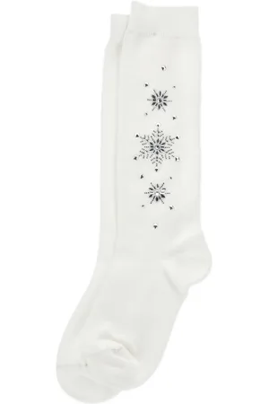 MONNALISA Crystal-embellished socks