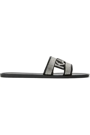 Karl Lagerfeld Jelly Sparkle cut-out sandals