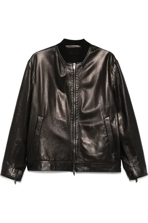SALVATORE SANTORO Leather bomber jacket