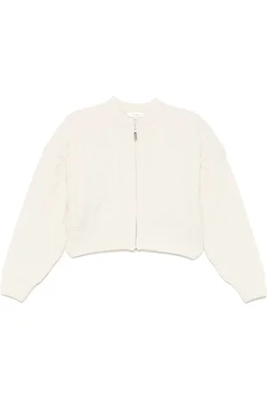 Frame Cable-knit cardigan