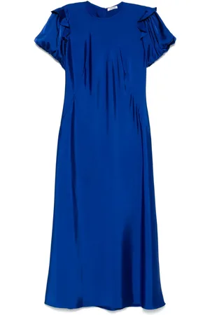 Parlor Ruffle-detail maxi dress