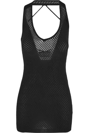 LANEUS Knitted mini dress