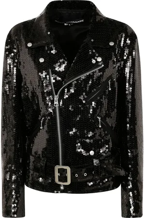JUNYA WATANABE Sequinned biker jacket
