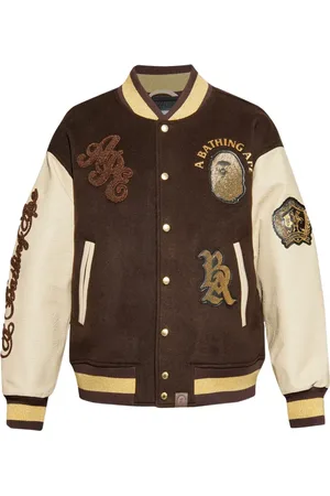 A Bathing Ape Embroidered bomber jacket