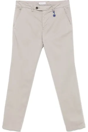 Manuel Ritz Stretch-cotton chinos