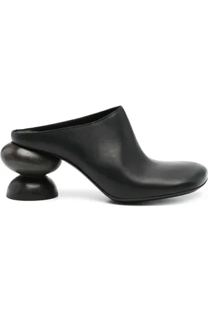 UMA WANG 70mm sculpted-heel mules