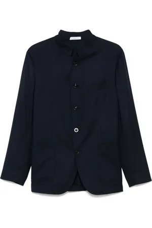 Boglioli Band-collar blazer