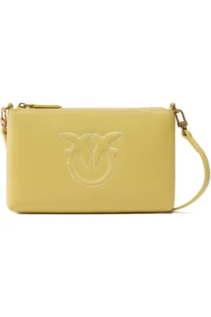 Pinko Logo-embossed clutch bag