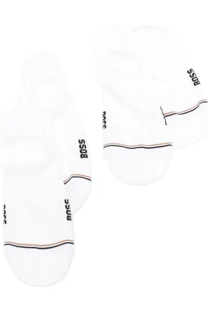 HUGO BOSS Logo-intarsia socks (pack of two)