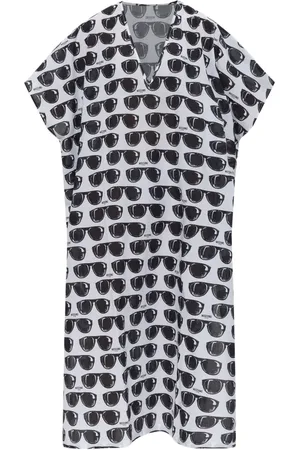 Moschino Sunglass-print maxi dress