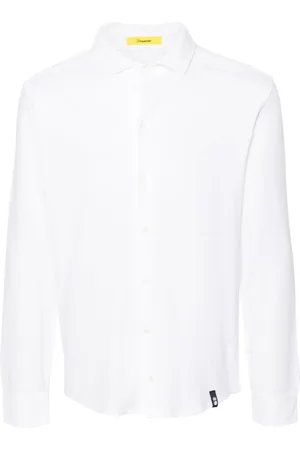 DRUMOHR Piqu??-weave cotton shirt
