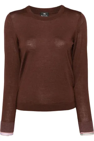 Paul Smith Ribbed-edge wool-blend jumper