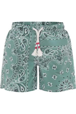 MC2 SAINT BARTH Paisley-print swim shorts