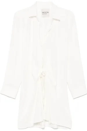 MOOS Wrap mini dress