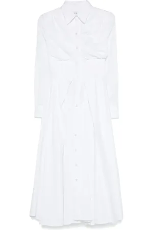 Viktor & Rolf Pleated midi shirt dress