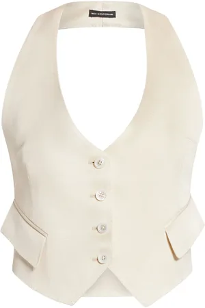 Tom Ford Twill open-back waistcoat