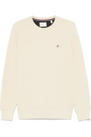 GANT Shield-motif crew-neck sweatshirt