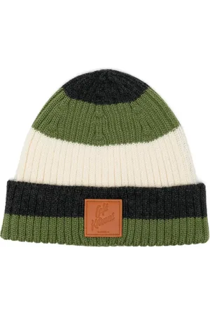 CAF CAFE KITSUNE STRIPED beanie