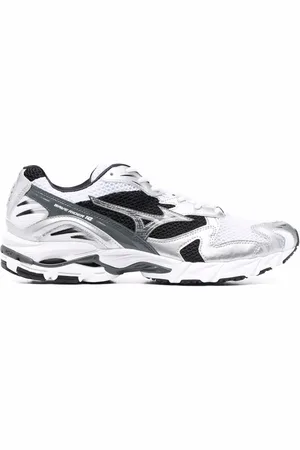 Mizuno Panelled lace-up trainers