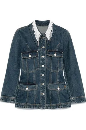 Givenchy Crystals and pearls embellished jacket