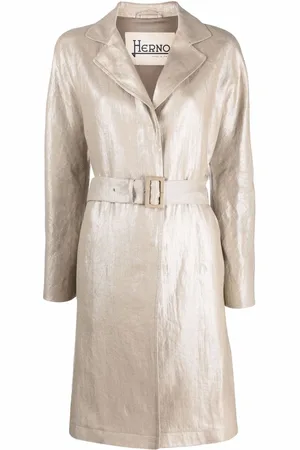 HERNO Belted single-breasted coat