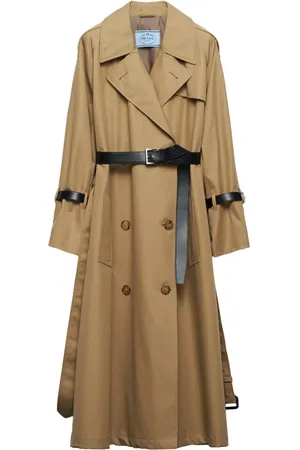 Prada Double-breasted trench coat