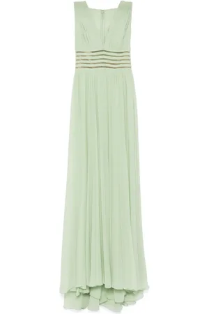 Elie saab Draped silk dress